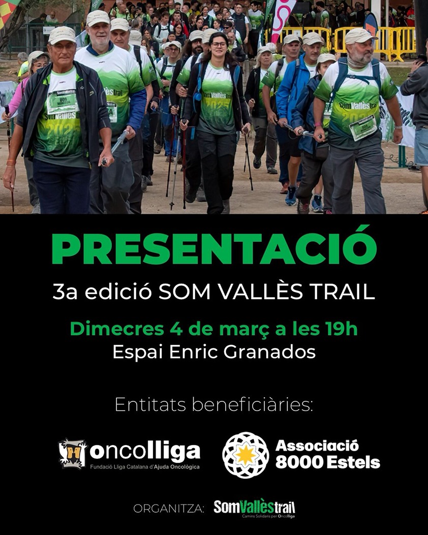 Presentació 3a edició SomVallèsTrail