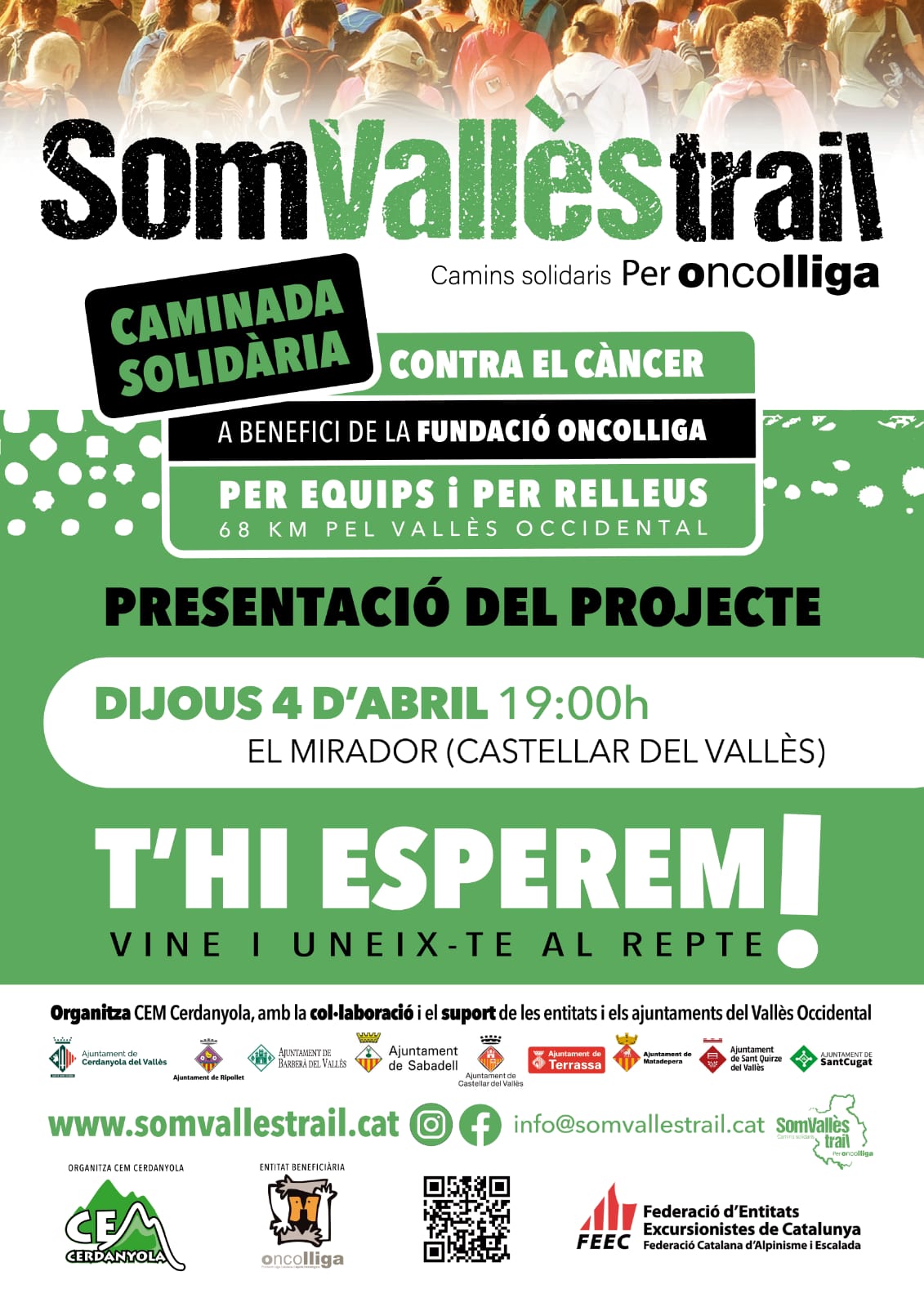 Propera presentació a el Mirador de Castellar del Vallès